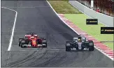  ??  ?? Testa a testa Si riaccende la contesa tra Hamilton e Vettel