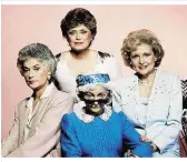  ??  ?? Die Kultserie „Golden Girls‘‘ (1985–1992) mit älteren Frauen in den Hauptrolle­n wurde schnell zum Publikums- und Kritikerli­ebling