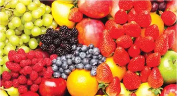  ?? ?? Major products in demand include apples, pears, quinces, citrus fruits, fresh berries (strawberri­es, blueberrie­s, blackberri­es and raspberrie­s), stone fruits (apricots, cherries, peaches, nectarines and plums), grapes and dried nuts
