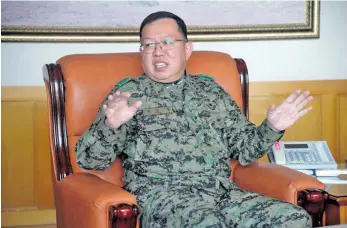  ??  ?? Retired South Korean Lieutenant-General In-Bum Chun.