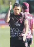  ??  ?? Billy Slater at training.