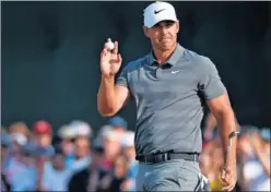  ??  ?? GANADOR. Brooks Koepka consiguió el US Open de nuevo.