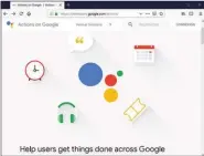  ??  ?? Google propose elle aussi son système d’applets, qui peut être utilisé à la place ou en complément d’IFTTT.