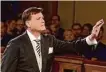  ?? Terry Linke ?? Vienna Philharmon­ic conductor Christian Thielemann is the intrepid guide of “An Alpine Symphony.”