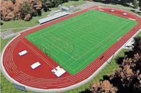  ?? PROVIDED ?? The York School Department is preparing to ask voters to support a $6 million athletic complex with a turf field, with more than $1 million hoped to be covered through fundraisin­g.