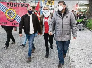  ??  ?? SIN JUICIO. Socióloga explica que medida de paro no debe leerse como fortaleza o debilidad sindical.