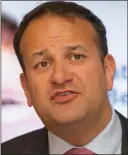  ??  ?? minister: Leo Varadkar plans to improve benefits for self-employed