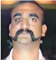  ??  ?? Abhinandan Varthaman