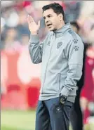  ??  ?? Míchel, entrenador de la SD Huesca