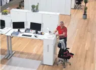  ?? FOTO: PRIVAT ?? Das geräumige Büro.