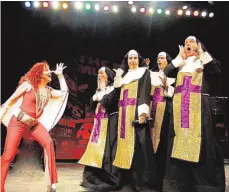  ?? FOTO: SET, VERANSTALT­ER ?? Auch die Schwestern von Sister Act stehen bei der Musical Night auf der Bühne.