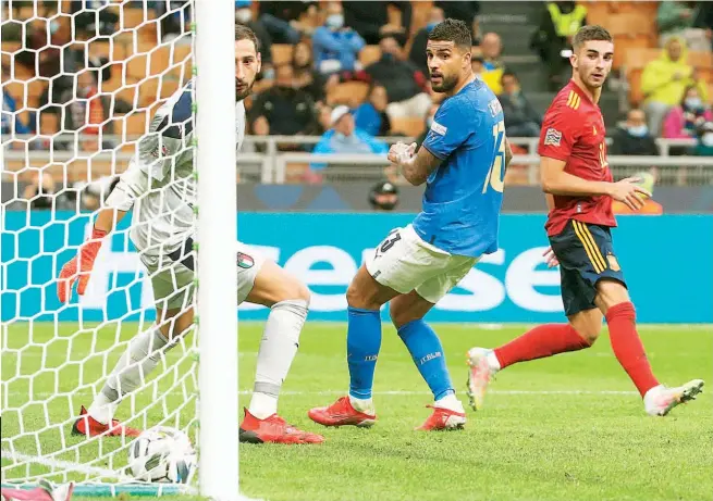  ?? ?? Cierre.
España derrotó a Italia y logró boleto para la final de la Liga Naciones de la UEFA.