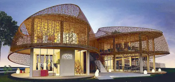  ??  ?? Kalye Artisano’s Rattan House, designed by Mindanao architect Deo Alrashid Alam, will carry the Propio flagship store.