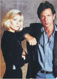  ??  ?? Dempsey and Makepeace starred Michael Brandon and Glynis Barber