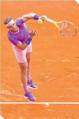  ?? / FOTO: ?? Rafa demostró su calidad en este tipo de canchas.