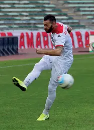  ??  ?? Mirco Antenucci è tra i calciatori del Bari più in forma