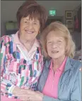  ?? ?? Mary Duane and Olive Shallow enjoying Play in Pink Day.