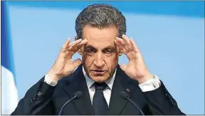  ??  ?? Au coeur de l’affaire, les comptes de campagne 2012 de Nicolas Sarkozy.