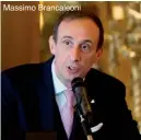  ??  ?? Massimo Brancaleon­i