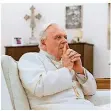  ?? FOTO: MOUNTAIN/NETFLIX ?? Anthony Hopkins als Joseph Ratzinger.