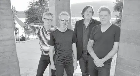  ??  ?? The Northern Pikes are touring to promote the anniversar­y edition of their 1987 debut album, Big Blue Sky.