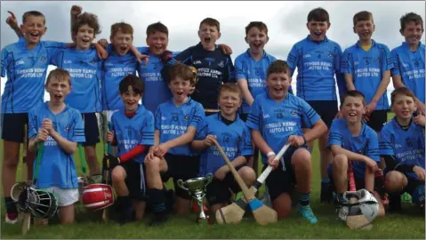  ??  ?? Michael Dwyers, who defeated Aughrim to claim the under-11 title in Ballinakil­l last weekend.