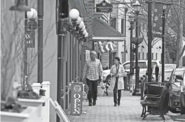  ?? JASON MINTO/DELAWARE NEWS JOURNAL ?? Second Street in Lewes is shown in 2018.
