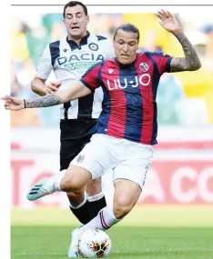  ?? GETTY IMAGES ?? Federico Santander, 28 anni, 54 gare e 9 gol con il Bologna