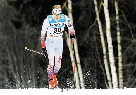  ?? Foto: Profimedia.cz ?? Naposledy Klasická patnáctka na MS v Lahti byla včera posledním velkým závodem v kariéře Lukáše Bauera.