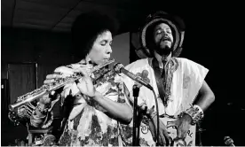  ?? Photograph: Cultural Odyssey ?? ‘Margaux Simmons was like my Alice Coltrane’ … Simmons and Idris Ackamoor.