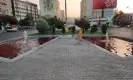  ?? Photograph: UGC/AFP/ Getty Images ?? Fountains in Fatemi Square in Tehran with water dyed red.