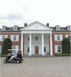  ?? JULIO CORTEZ, AP ?? President Trump is scheduled to leave Friday for what is being described as a 17-day “working vacation” at Trump National Golf Club in Bedminster, N.J.