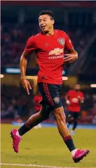  ??  ?? Lingard L’attaccante inglese, 27 anni, è in uscita dal Manchester United, come il difensore centrale Eric Bailly