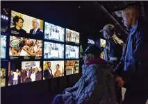  ?? JAHI CHIKWENDIU / THE WASHINGTON POST ?? Richard Overton, 111, the third-oldest man on the planet, the oldest man in the United States and the oldest military veteran, visits the National Museum of African American History and Culture in Washington on Sunday.