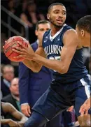  ?? ABBIE PARR / GETTY IMAGES ?? Villanova guard Mikal Bridges finished with a career-high 28 points in the Wildcats’ victory over Gonzaga in New York.