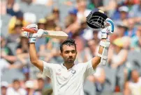  ??  ?? Rahane had a good tour the last time India visited Australia in 2014-15 with 399 runs at an average of 57. —