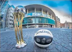  ??  ?? LA HORA DE LA COPA. El Wizink Center (Madrid) acogerá la acción.