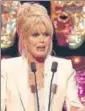  ??  ?? Bafta host Joanna Lumley was criticised for her dull jokes, some of them racist