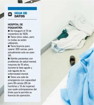  ??  ?? El Hospital de Psiquiatrí­a, ubicado en Río Piedras, arrastra deficienci­as y señalamien­tos desde hace muchos años.