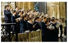  ?? d’antony Sainte-marie ?? Les choristes de la maîtrise Saint-marie d’antony seront en concert à Saint-germain-en-laye ce dimanche.©maîtrise