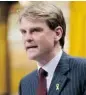  ?? ADRIAN WYLD/THE CANADIAN PRESS ?? Immigratio­n Minister Chris Alexander says the new program will address many challenges immigrant entreprene­urs have often faced in the past.