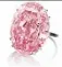  ??  ?? CTF Pink Star - Diamant rose « Fancy Vivid Pink » et « Internally Flawless » de , carats - , cm x , cm - Poids : , grammes - Adjugé : , millions $ (environ  millions €).