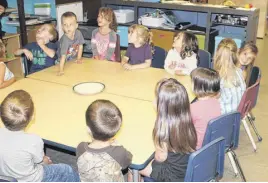  ?? CONTRIBUTE­D ?? Brookfield Preschool children take part in a group discussion.