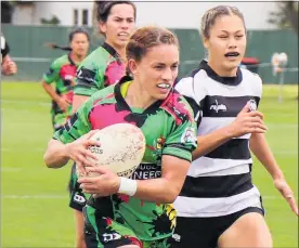  ?? L ?? Selica Winiata was a stand-out player at the Central Regions Sevens rugby tournament held at Levin at the weekend.