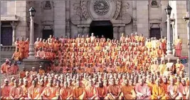 ?? ?? With many young and energetic monks joining the mission, RKM has been able to maintain its uniqueness