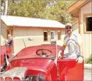  ?? RACHEL DICKERSON/MCDONALD COUNTY PRESS ?? Ricky Conduff of Diamond brought his 1927 Ford T Bucket to the Car Show for a Cause at River Ranch in Noel on Saturday.