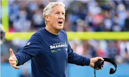  ?? ?? Pete Carroll was the most successful coach in Seahawks history. Photograph: John Amis/AP