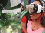  ?? Photo courtesy of Six Flags Magic Mountain ?? Six Flags Magic Mountain will debut a virtual reality attraction called, “Drop of Doom,” which is one of the world’s tallest and fastest drop tower rides. The virtual reality component will feature DC Comics characters, such as: Lex Luthor, Wonder...