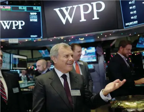  ??  ?? Un nuevo comienzo. Tras su salida de WPP, Sorrell fundó el grupo de publicidad S4 Capital.