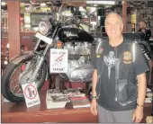  ??  ?? NO HELLS ANGEL: Rene Changuion preaches at biker rallies and ‘jorls’ to a community many other pastors